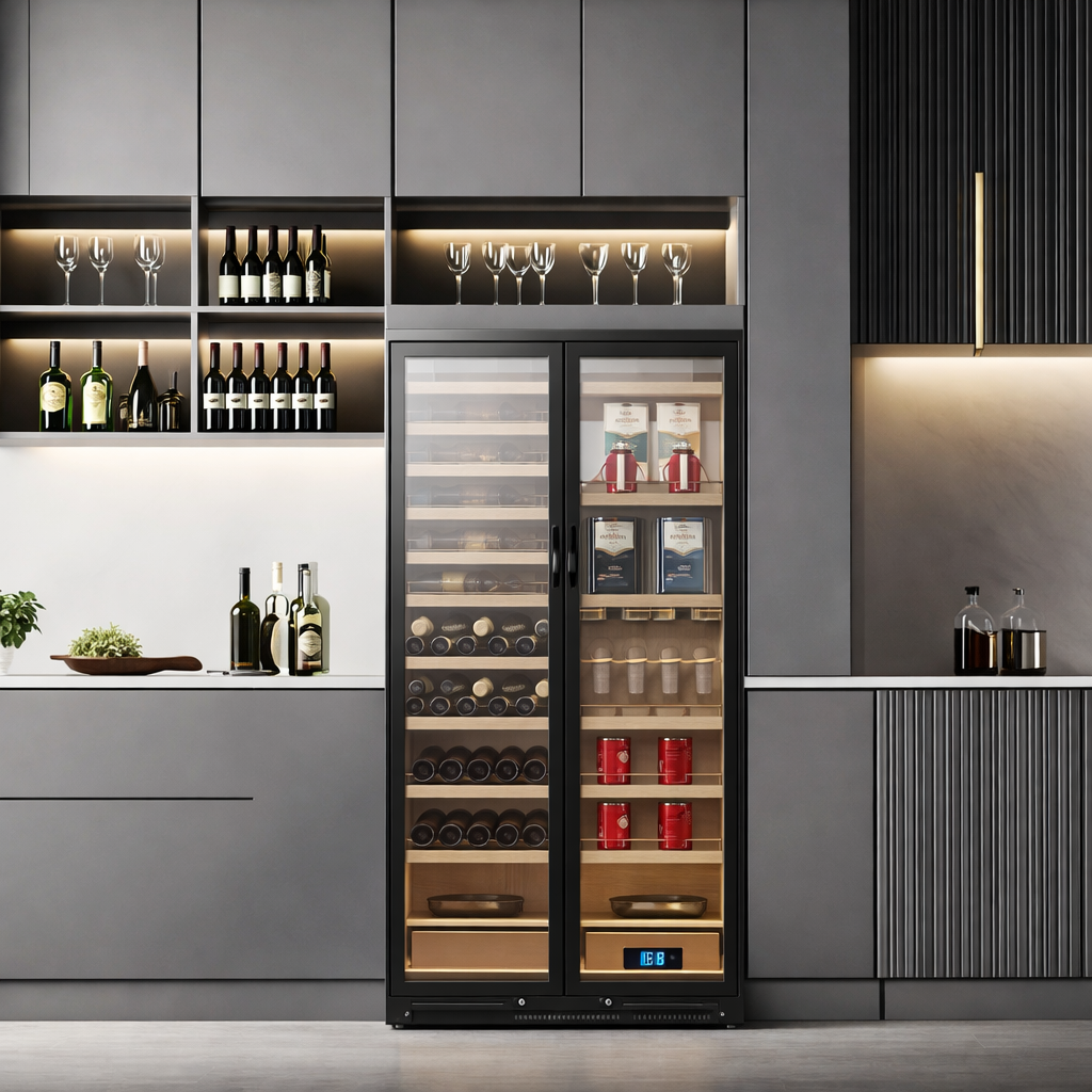 Velori Cellar Series™ – 300 Bottle Wine Armoire