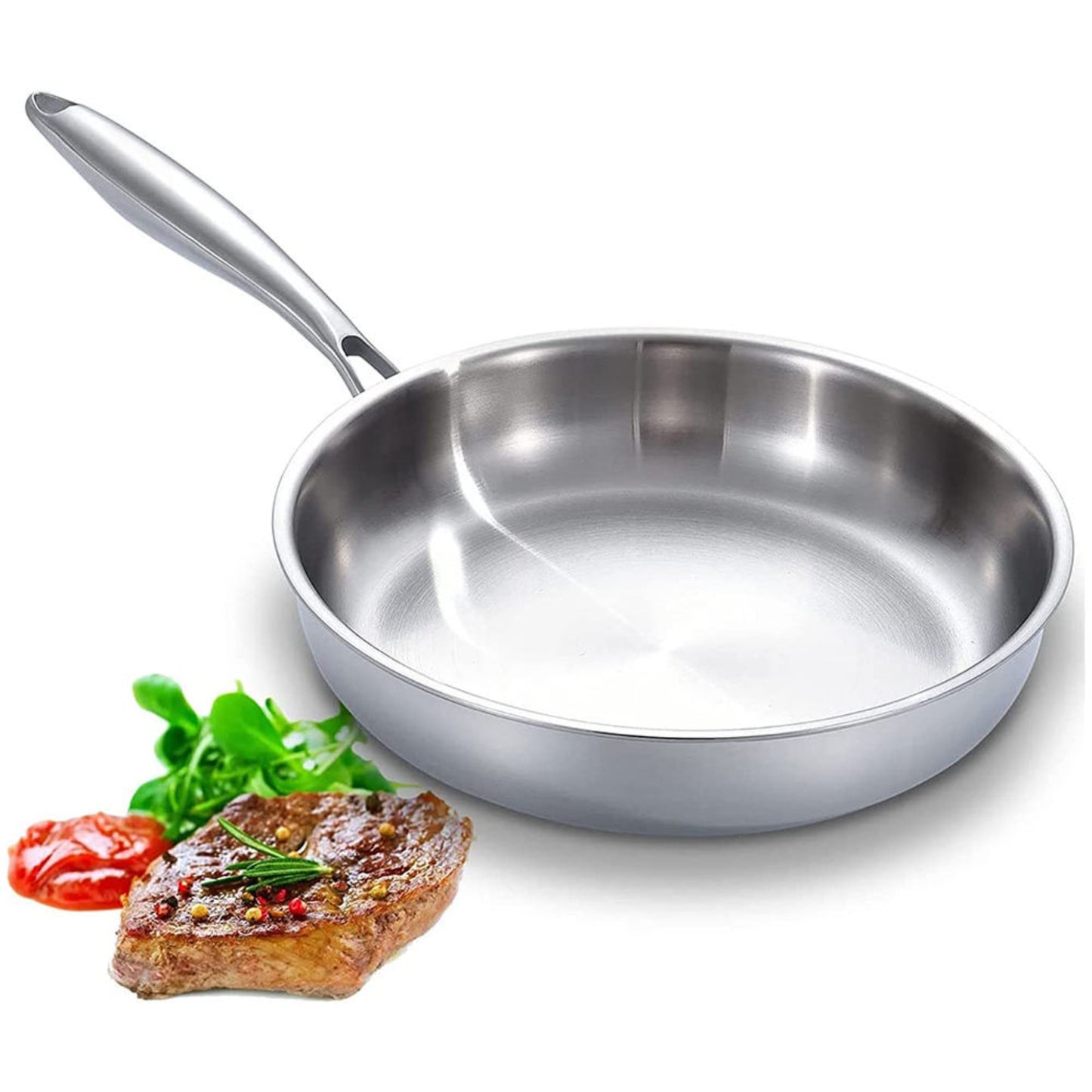 Velori Culinary Series™ – Stainless Steel Frying Pan