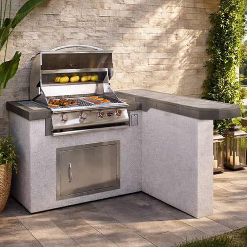 Cal Flame Maui Q Outdoor Kitchen Island - manufacturer product image