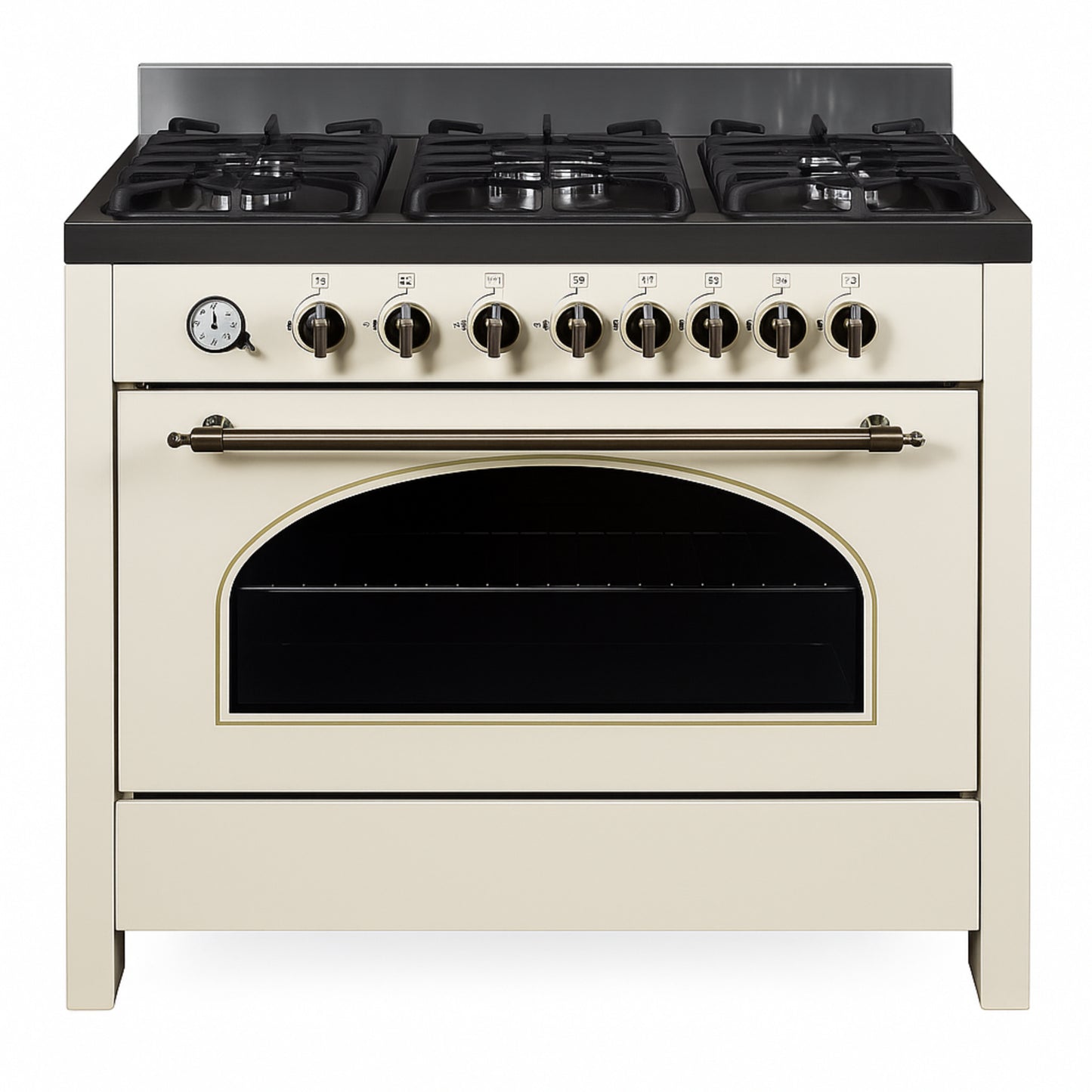Velori Atelier Series™ – 90cm Pro Gas Range (Heritage Arch Window)