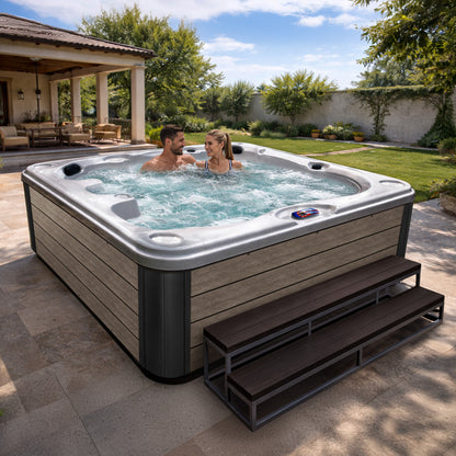 American Spas AMZ740B Bench Hot Tub - manufacturer product image