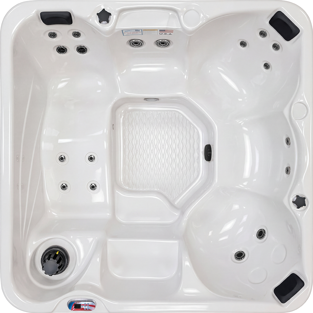 American Spas AMZ618L Lounger Hot Tub - manufacturer product image