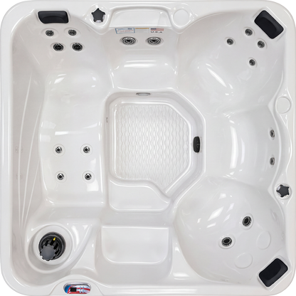 American Spas AMZ618L Lounger Hot Tub - manufacturer product image