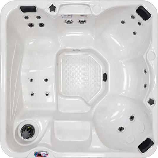 American Spas AMZ618L Lounger Hot Tub - manufacturer product image
