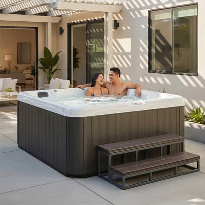 American Spas AMZ618L Lounger Hot Tub - manufacturer product image
