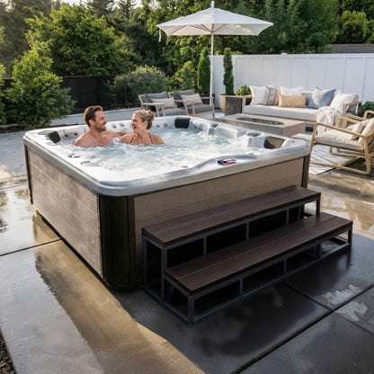 American Spas AMZ772B Bench Hot Tub - manufacturer product image
