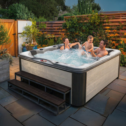 American Spas AMZ772L Lounger Hot Tub - manufacturer product image
