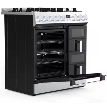 Velori Atelier Series™ – 90cm Pro Gas Range (Drawer Stack Design)