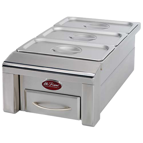 Cal Flame 12" Drop In Food Warmer - manufacturer product image
