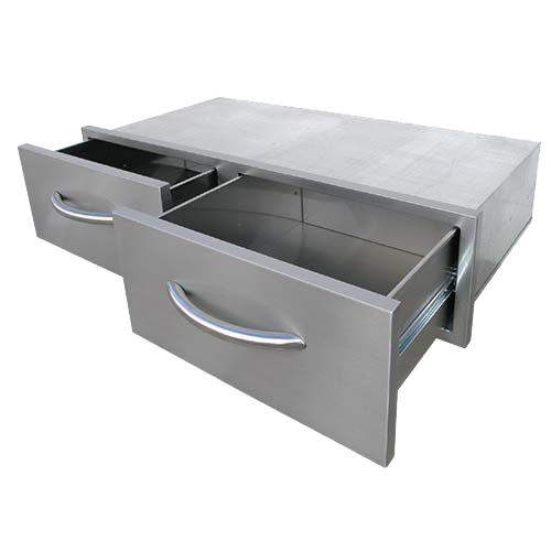 Cal Flame 2 Drawer Horizontal - manufacturer product image