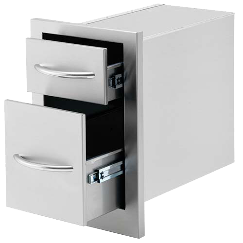 Cal Flame 2 Drawer Storage Deep Drawer - manufacturer product image