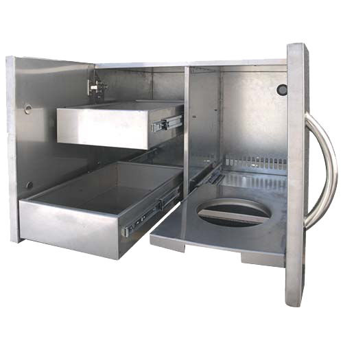 Cal Flame 30" Door & Drawer Combo - manufacturer product image