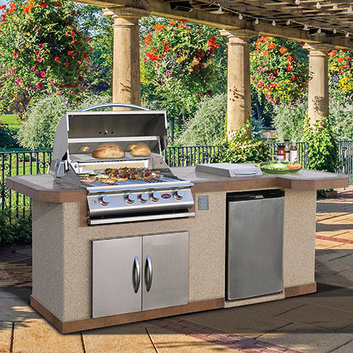 Cal Flame Avalon Q Outdoor Kitchen Island - manufacturer product image