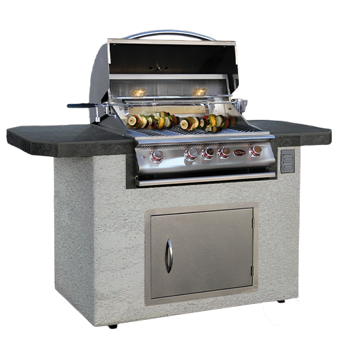 Cal Flame Kona Q Outdoor Kitchen Island - manufacturer product image