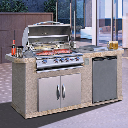 Cal Flame Pacifica Q Outdoor Kitchen Island - manufacturer product image