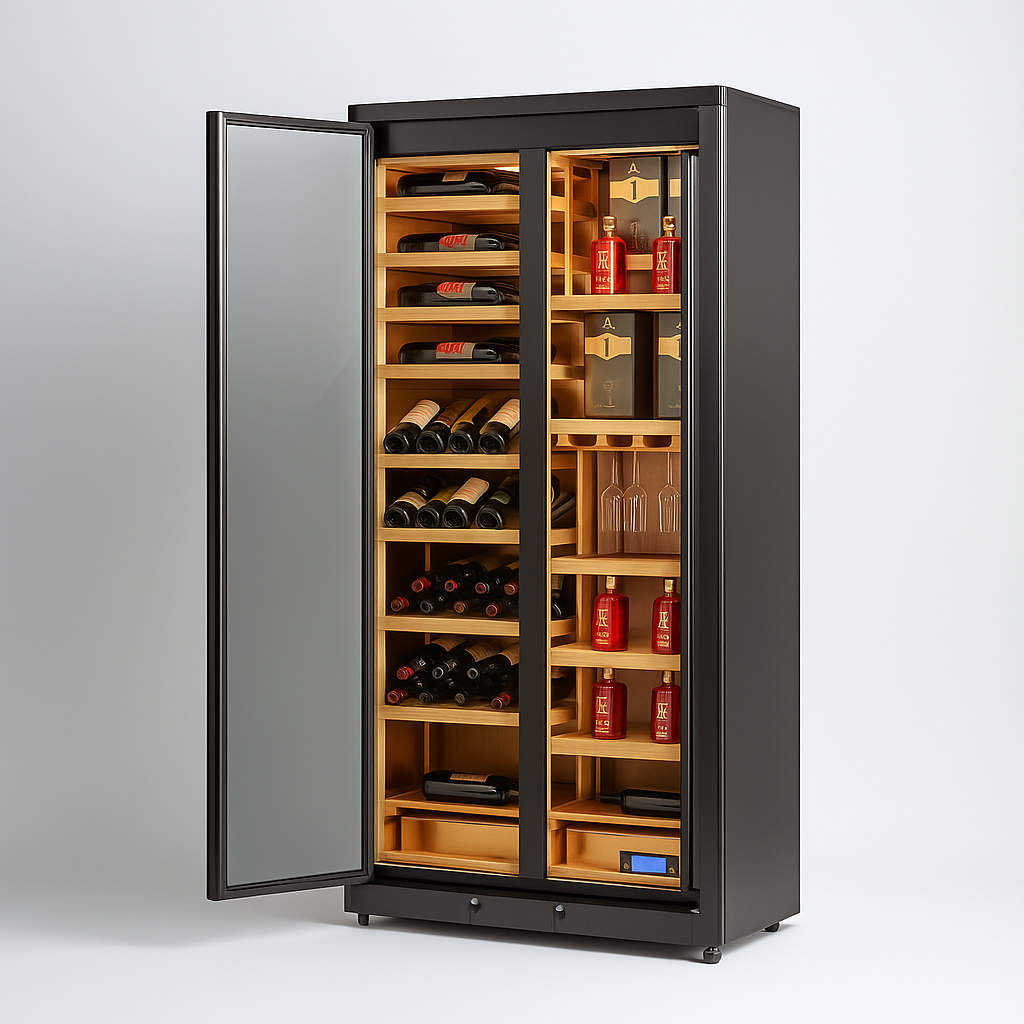 Velori Cellar Series™ – 300 Bottle Wine Armoire